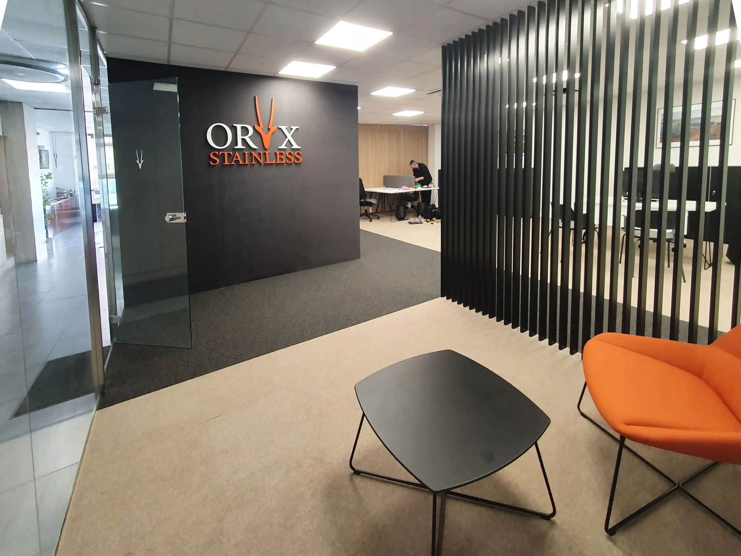 Diseño de oficinas para Oryx Stainless Group