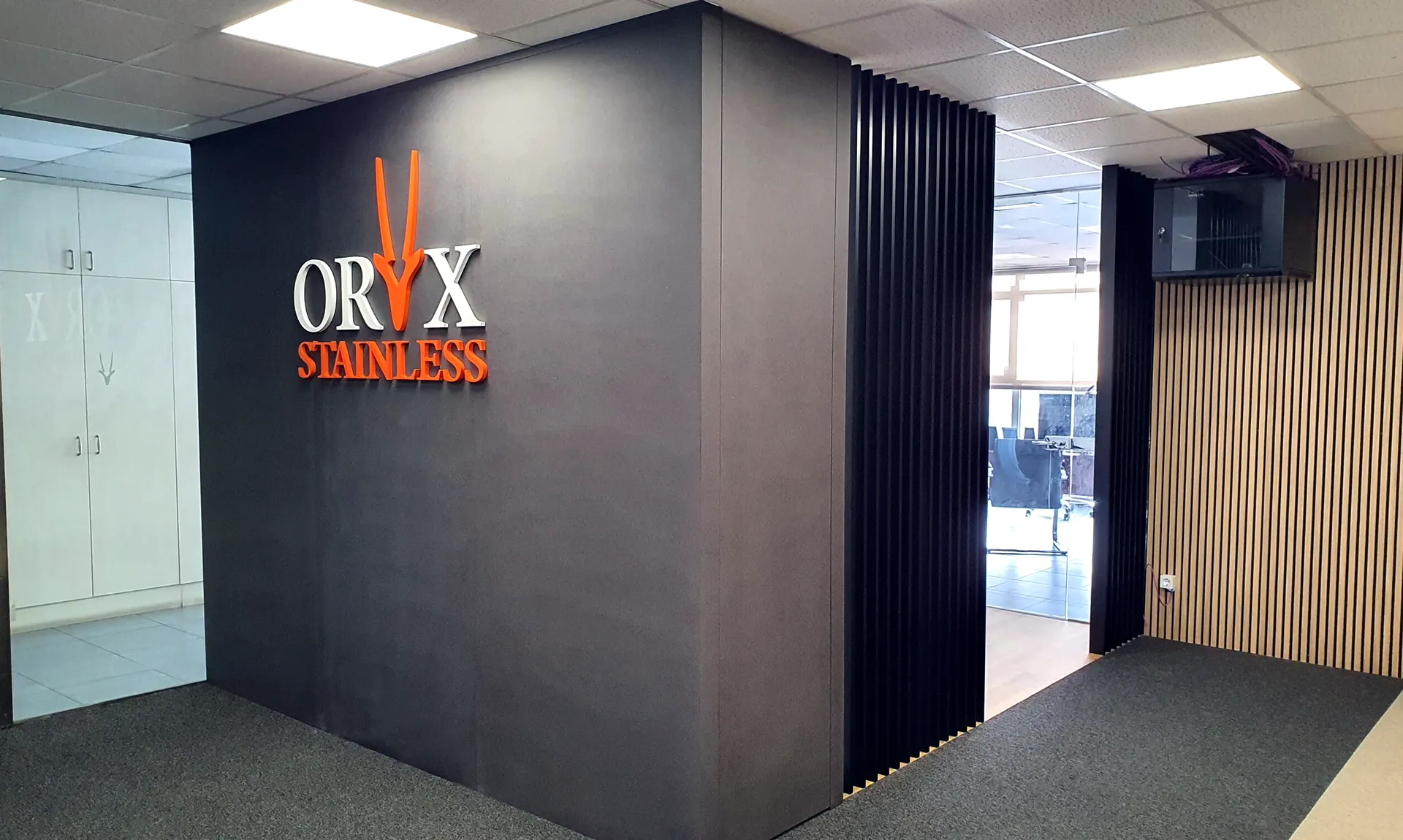 Diseño de oficinas para Oryx Stainless Group