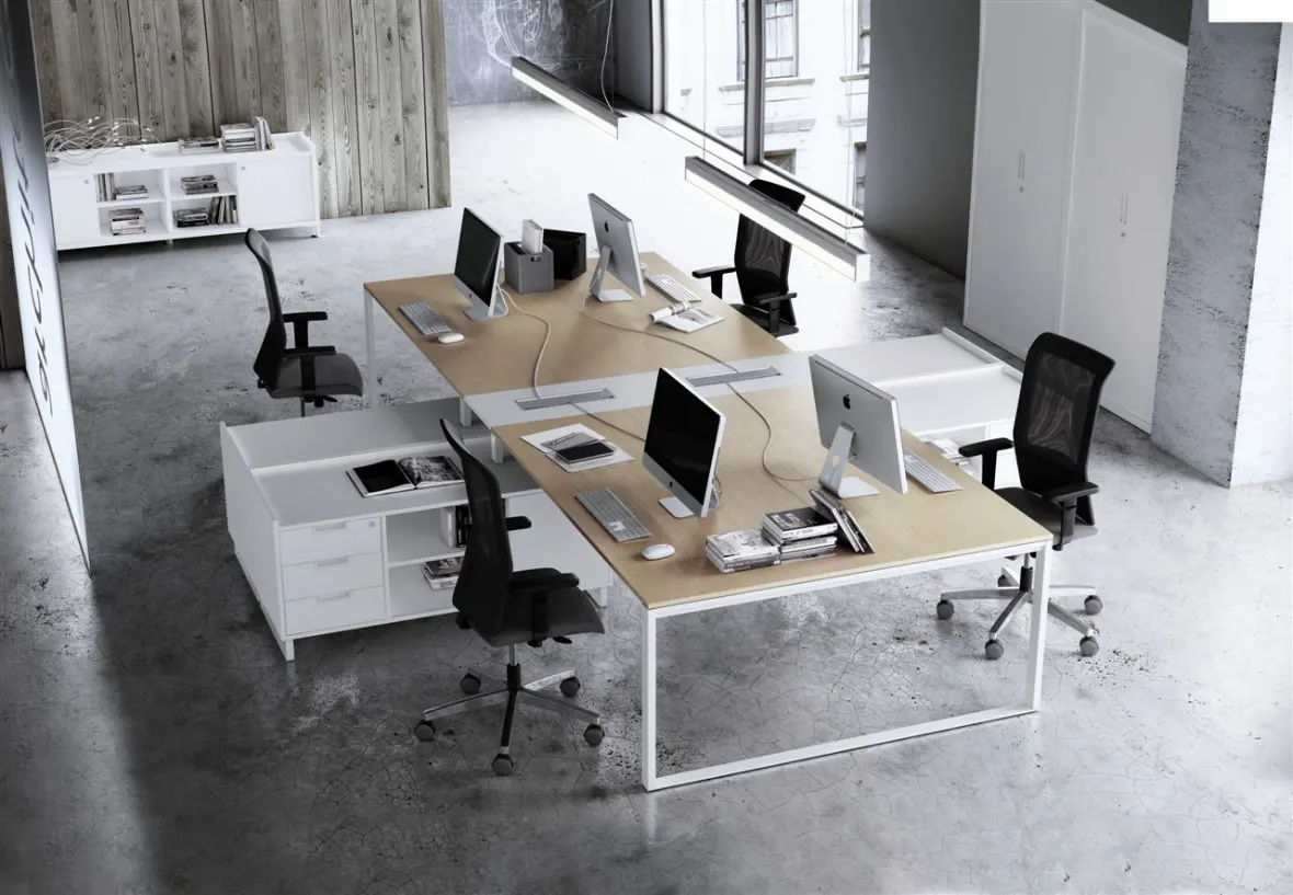 Configuración del mobiliario de oficina