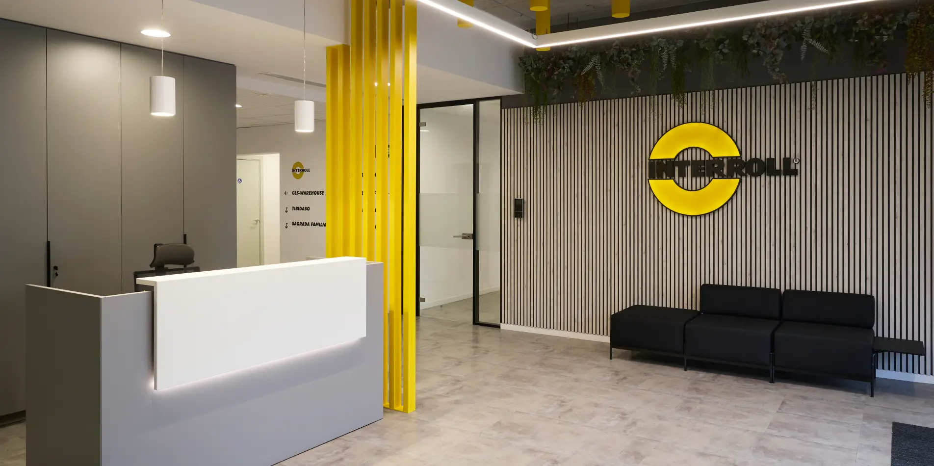 Reforma oficinas Interroll by Wholecontract
